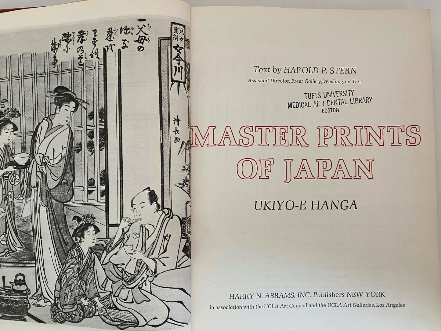 Vintage Book, Master Prints of Japan, text by Harold P. Stern; Ukiyo-E Hanga