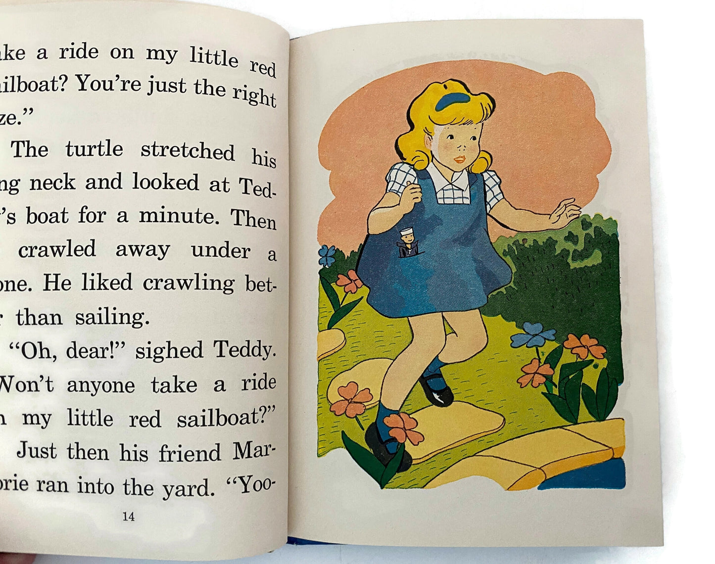 Vintage Children's Book, 1942 Teddy's Sailboat and Other Stories at Duckwells