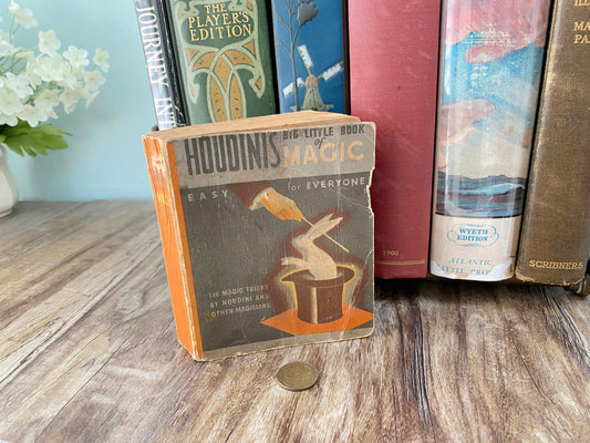 Vintage Houdini's Big Little Book of Magic 1927 First Edition at Duckwells