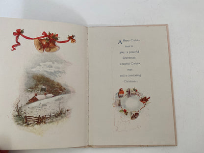 Antique Christmas Book A Merry Christmas Be Yours
