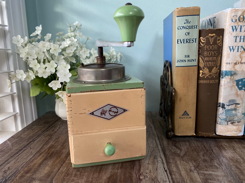 Vintage Coffee Grinder, Hand Crank by KYM Germany at Duckwells