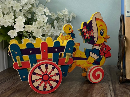 Vintage Toy Cart with Ducks by the Dolly Toy Company at Duckwells
