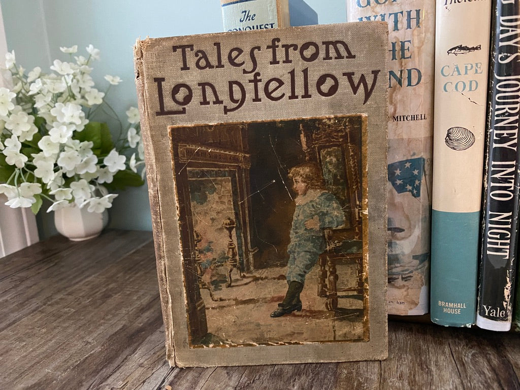 Antique Book, Tales from Longfellow at Duckwells