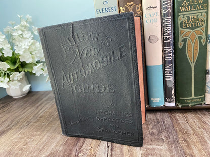 Vintage 1947 Audels New Automobile Guide for Mechanics