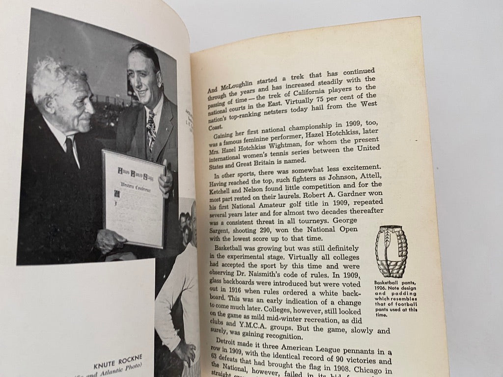 Vintage Book, 50 Golden Years of Sports Published by Rawlings at Duckwells