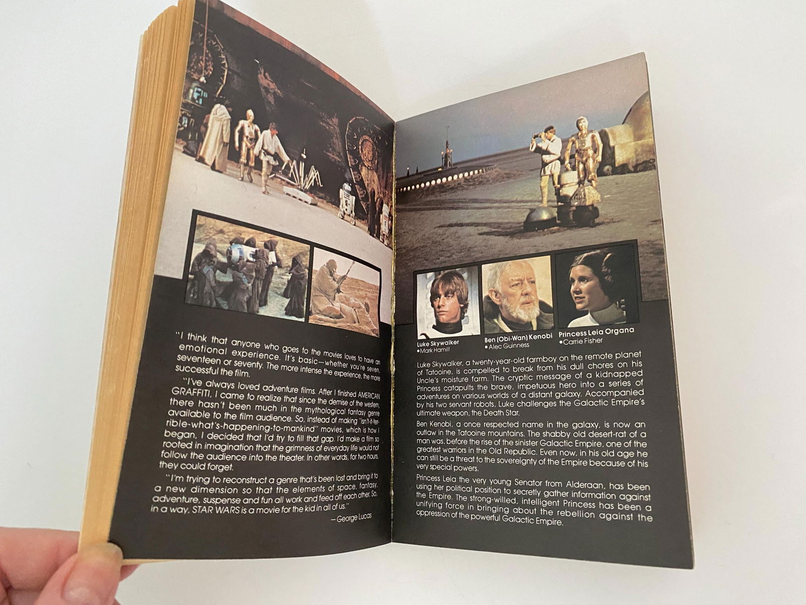 1976 Star Wars Softcover Book - Duckwells