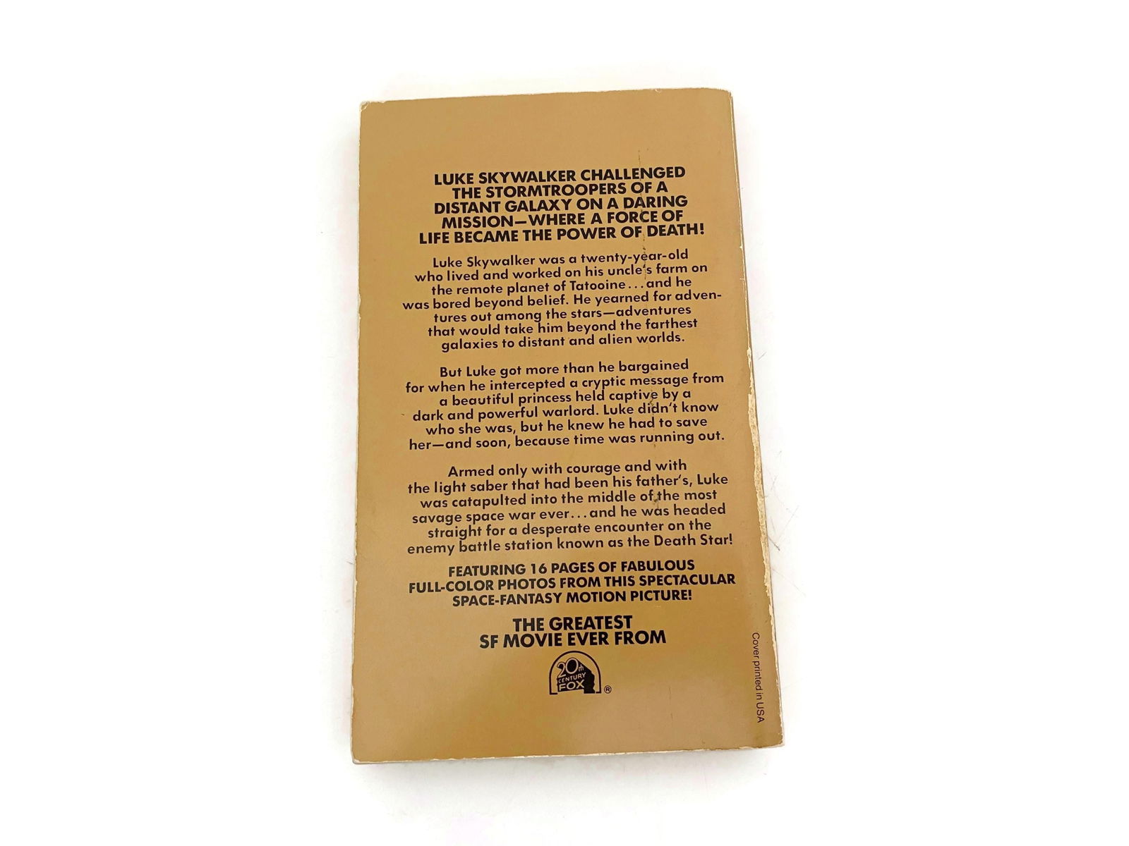 1976 Star Wars Softcover Book - Duckwells