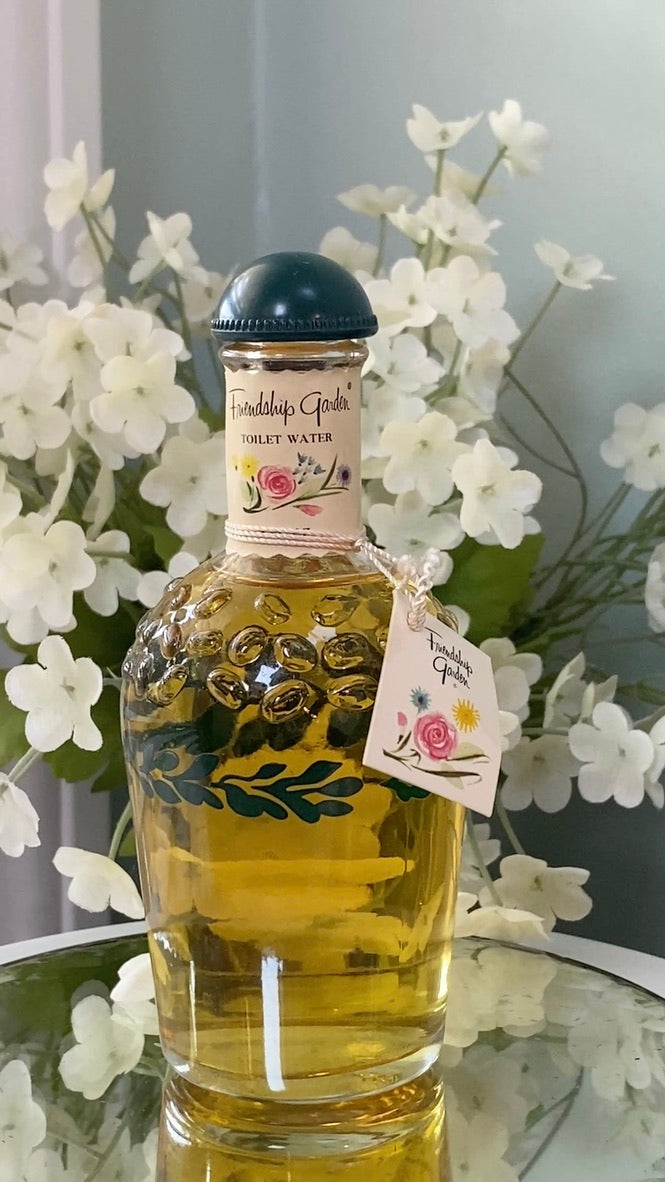 Vintage Friendship Garden Toilet Water at Duckwells