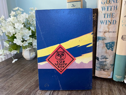 Vintage 1954 Wolf Cub Scout Book at Duckwells