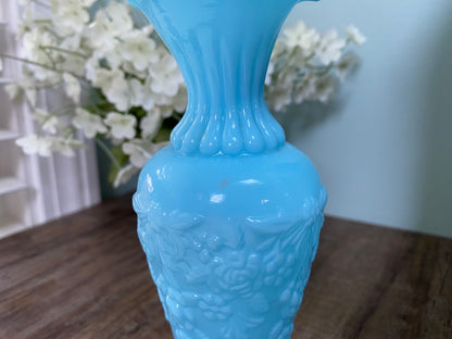 Vintage Portieux Vallerysthal Opaline French Glass Vase at Duckwells