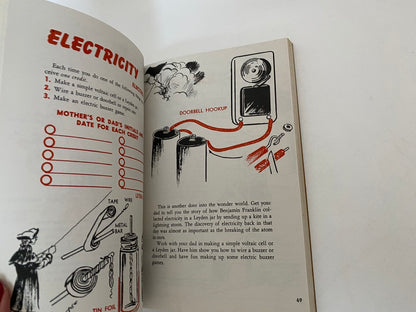 Vintage 1954 Wolf Cub Scout Book at Duckwells