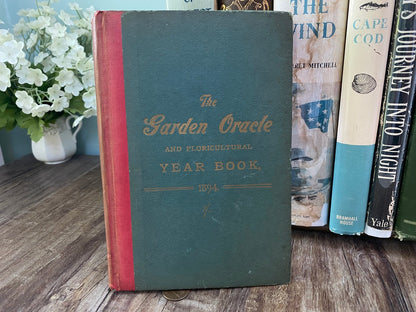 Antique Book, The Garden Oracle and Floricultural Yearbook 1894 at Duckwells