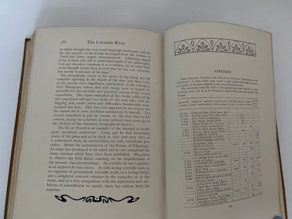 Antique Book, The Romance of the Colorado River at Duckwells