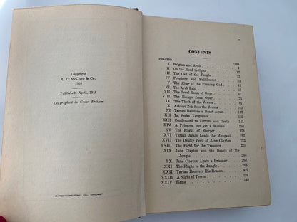 Antique Tarzan Hardcover Books at Duckwells