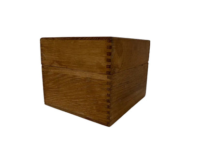 Vintage 1930s Wood Dovetailed Box at Duckwells