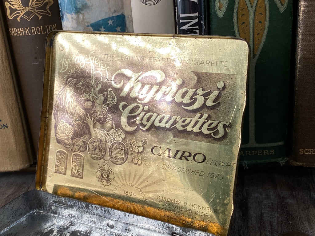Antique Kyriazi Freres of Cairo Egypt Tin at Duckwells