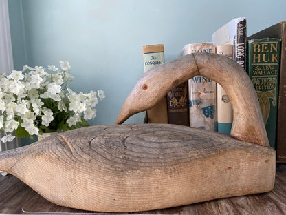 Vintage Hand Made Wooden Bird at Duckwells