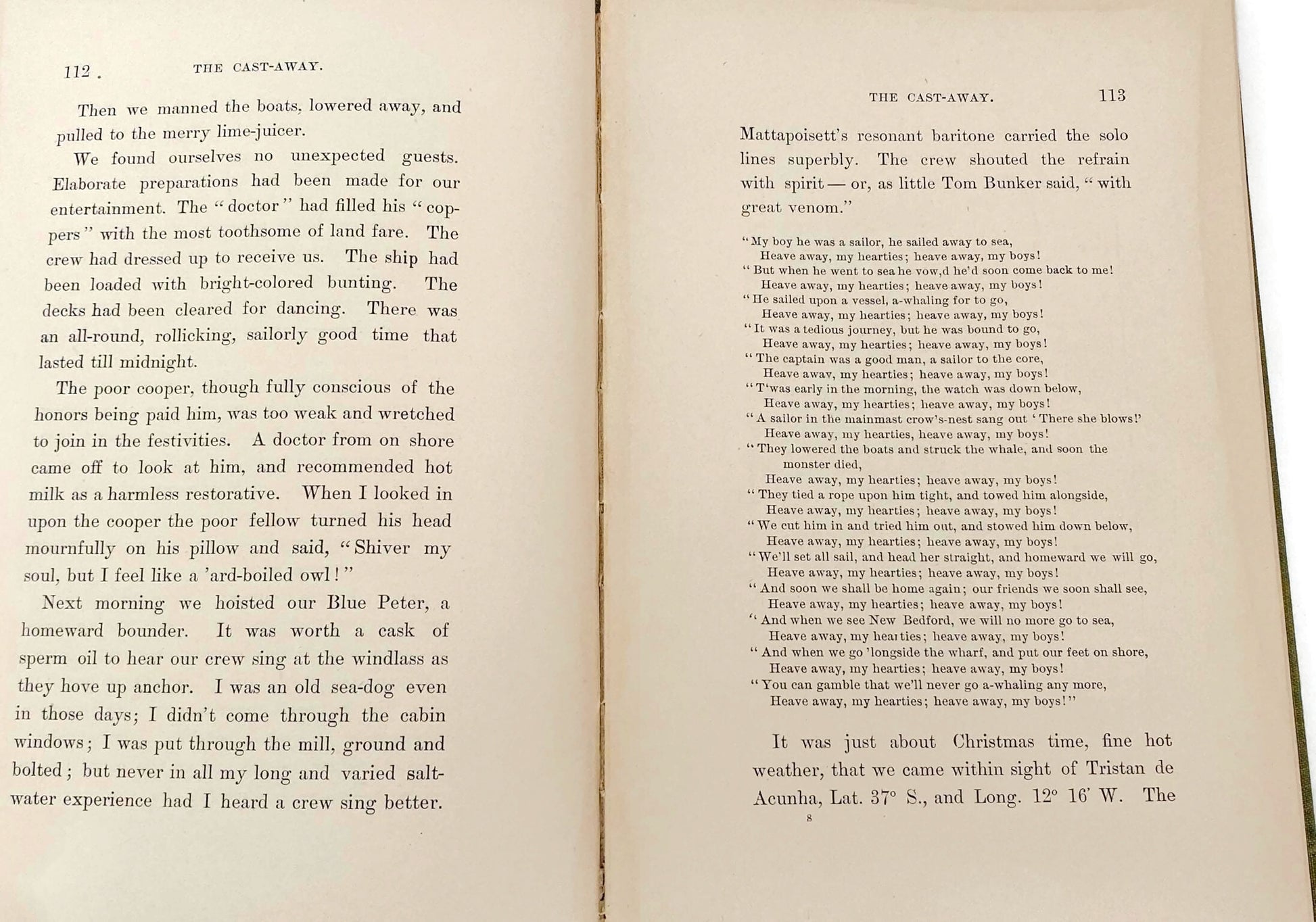 Antique Book, The Gam: Being a Group of Whaling Stories at Duckwells