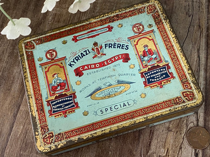 Antique Kyriazi Freres of Cairo Egypt Tin at Duckwells