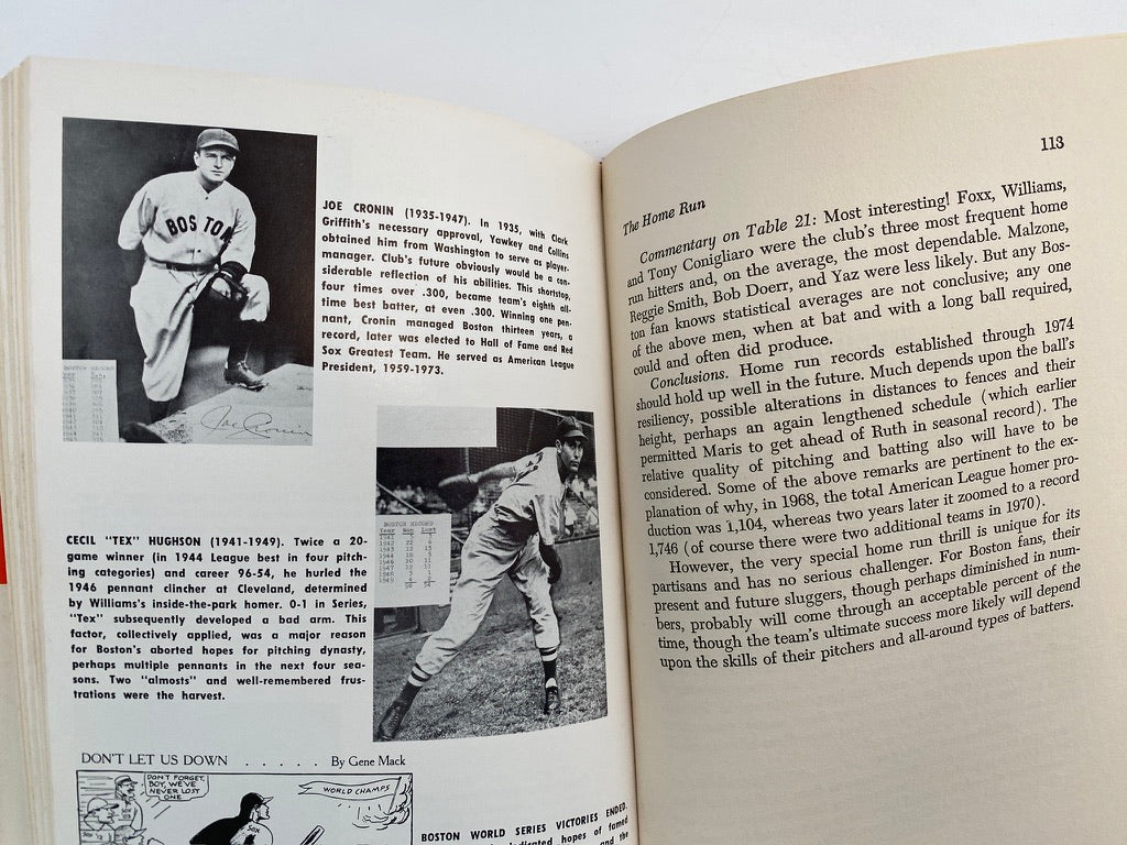 Vintage Boston Red Sox First Edition Book at Duckwells