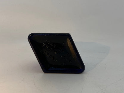 Vintage Parker Ink Quink Cobalt Blue Diamond Shaped Bottle