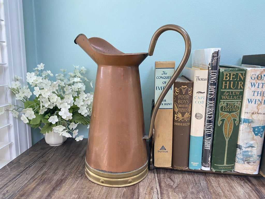 Vintage Copper Pitcher at Duckwells