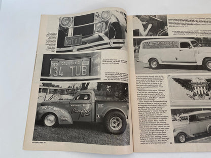 Vintage Rod Ideas Magazine February 1977, Custom Cars at Duckwells