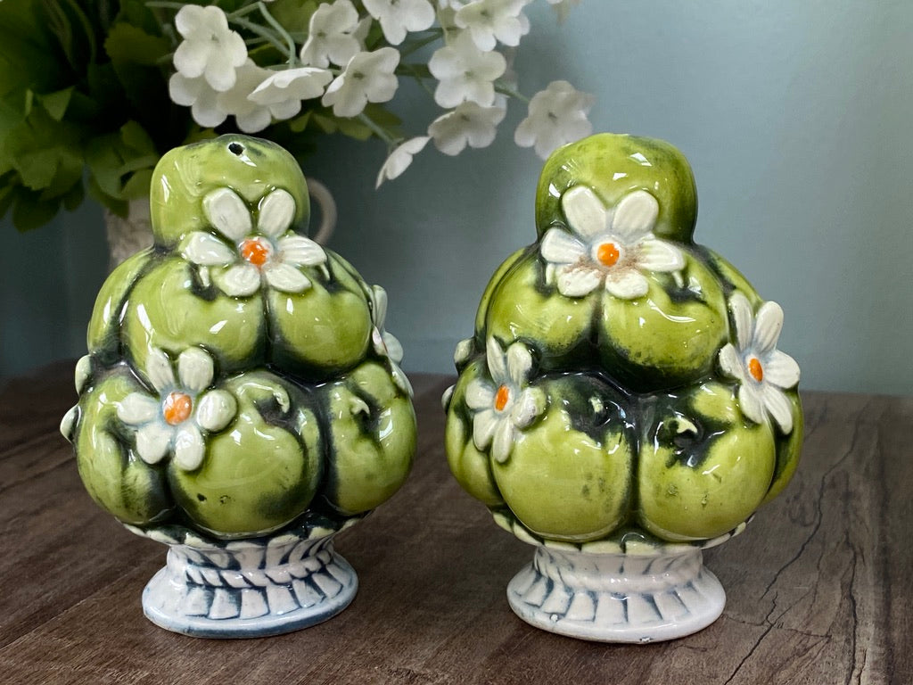 Midcentury Ceramic Salt and Pepper Shakers at Duckwells
