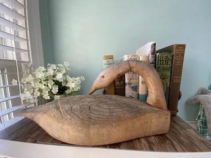 Vintage Hand Made Wooden Bird at Duckwells