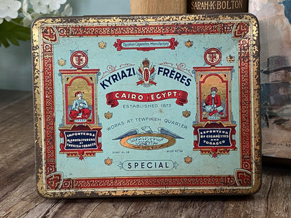 Antique Kyriazi Freres of Cairo Egypt Tin at Duckwells