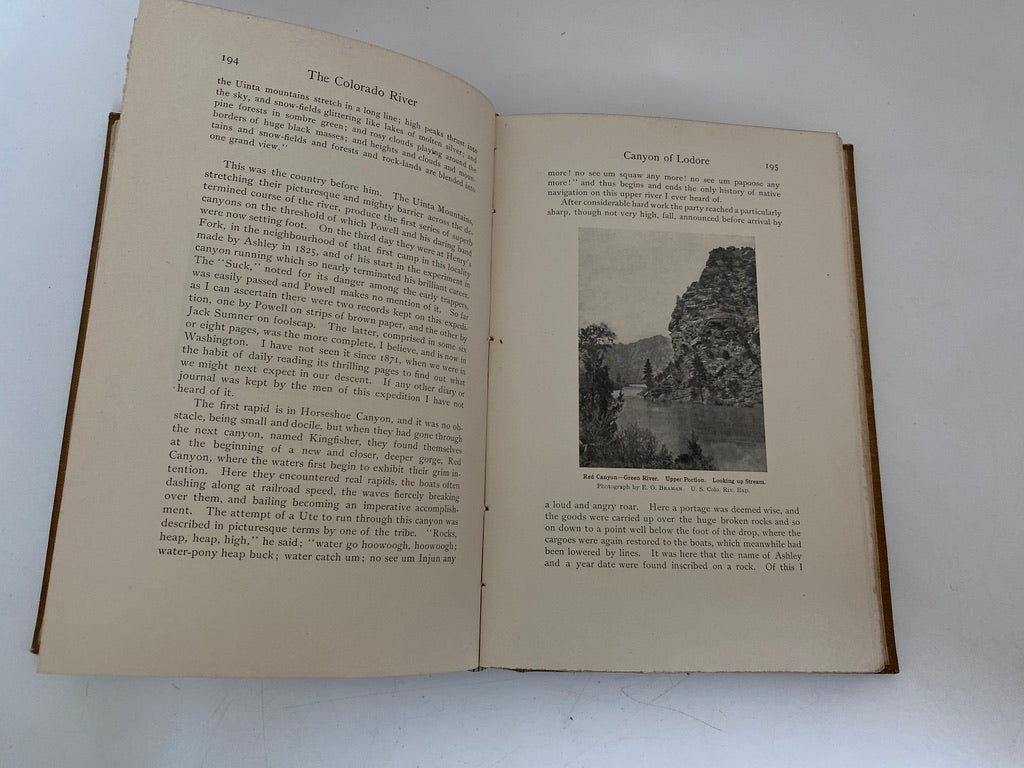 Antique Book, The Romance of the Colorado River at Duckwells