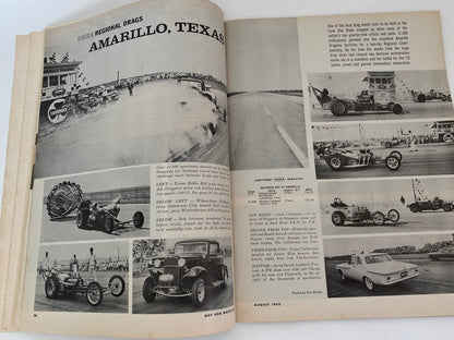 Midcentury Hot Rod Magazine August 1962 at Duckwells