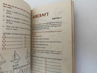 Vintage 1948 Lion Cub Scouts Handbook at Duckwells