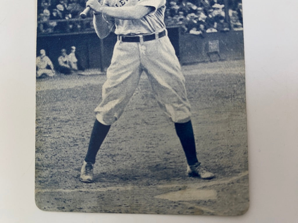Antique Parker Brothers 1913 Baseball Game Card, Napoleon Lajoie at Duckwells