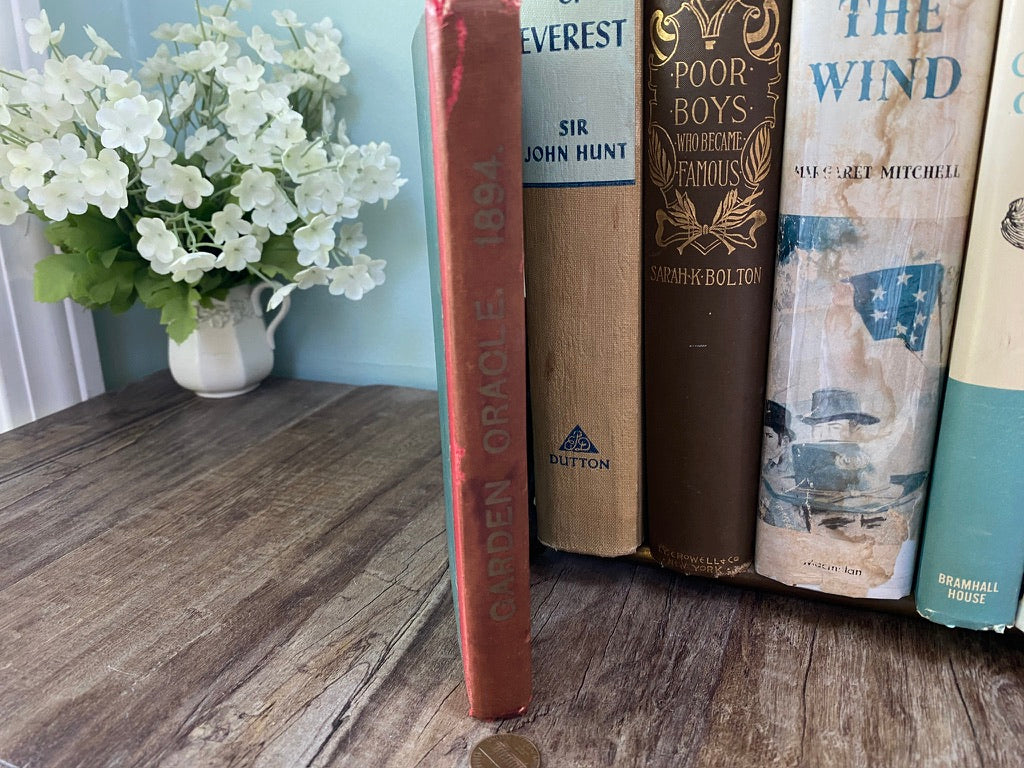 Antique Book, The Garden Oracle and Floricultural Yearbook 1894 at Duckwells
