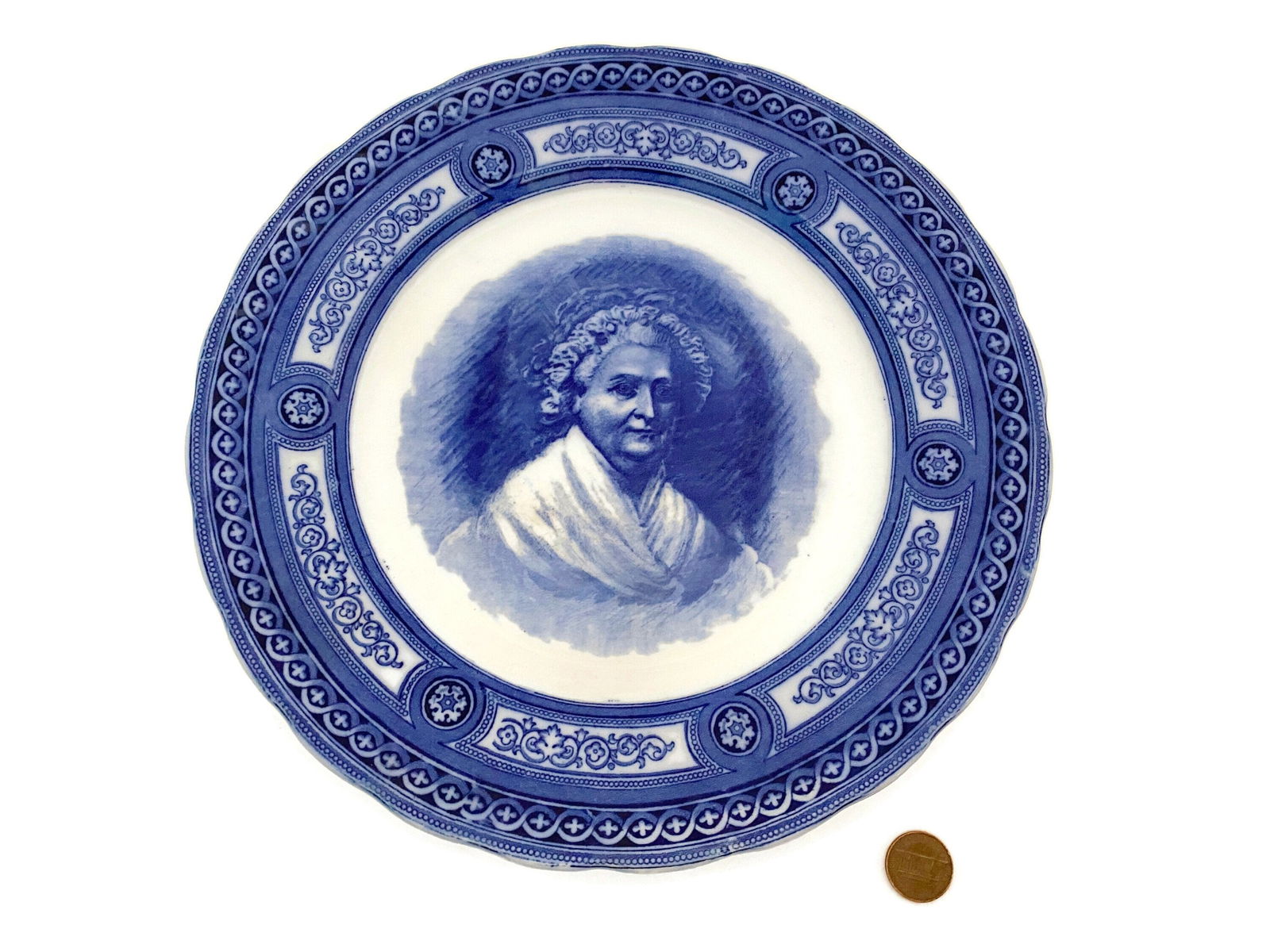 Antique Martha Washington Plate by Royal Doulton - Duckwells