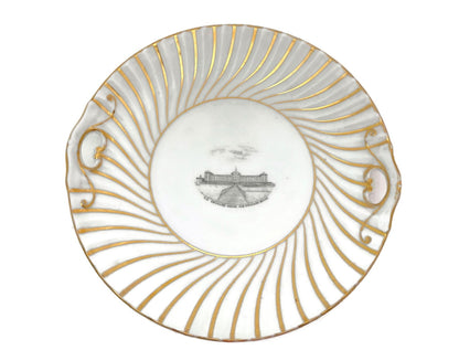 Antique Old Orchard Beach Maine Souvenir Dish - Duckwells