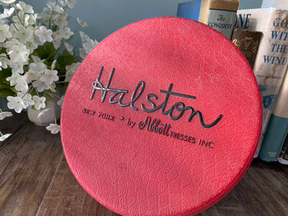 Vintage Halston Wig Box and Wig circa 1970s at Duckwells