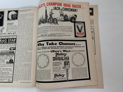 Midcentury Hot Rod Magazine August 1962 at Duckwells