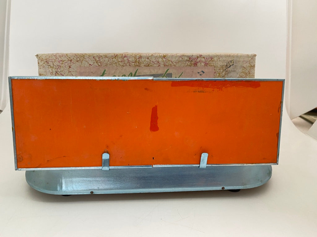 Vintage Musical Dresser Tray with Dancing Ballerina