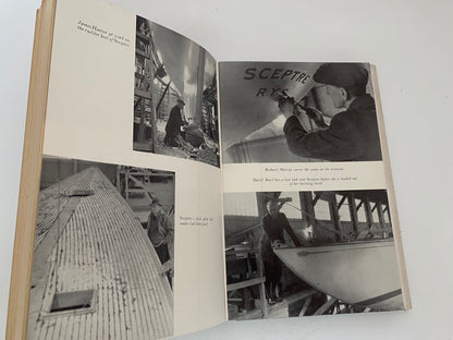 Vintage Sailing History Book, Sceptre, The Seventeenth Challenger at Duckwells