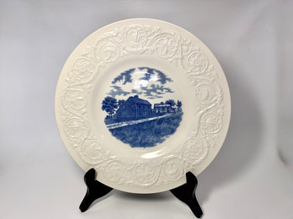 Vintage  Wedgwood Quincy Massachusetts Souvenir Plate, Presidents' Birthplaces