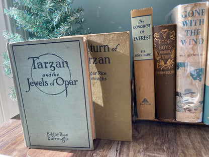 Antique Tarzan Hardcover Books at Duckwells