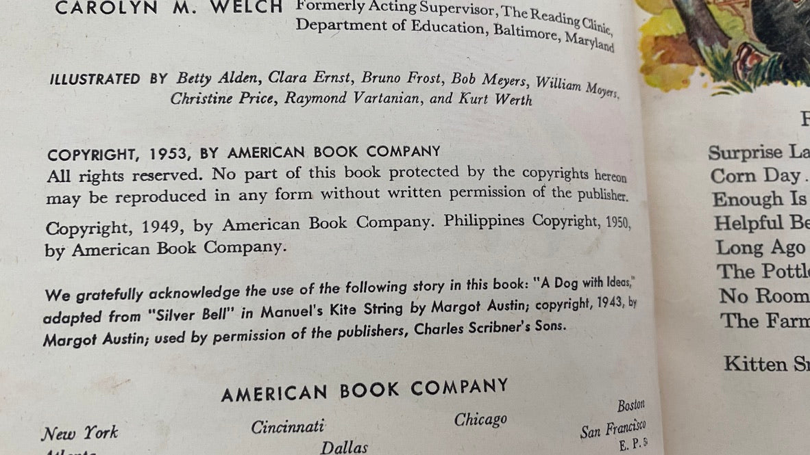 Vintage Children's Book, Beyond Treasure Valley at Duckwells