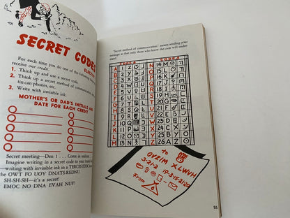 Vintage 1954 Wolf Cub Scout Book at Duckwells
