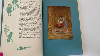 Antique Book, Pinocchio The Story of A Puppet, De Luxe Edition at Duckwells