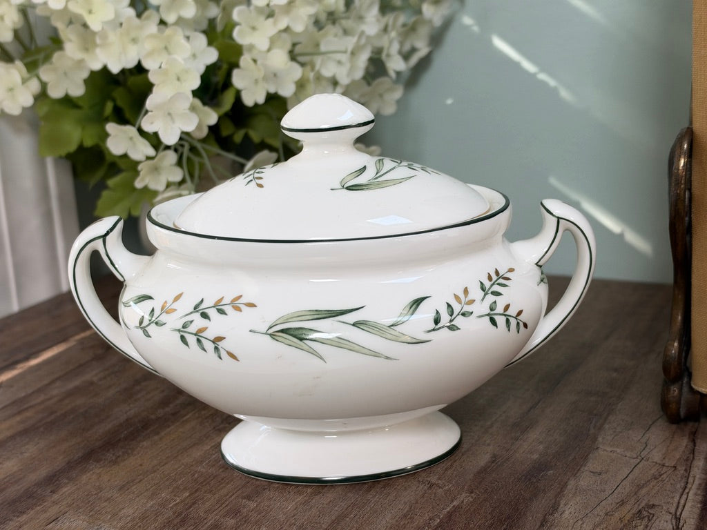 Vintage Royal Doulton Sugar Bowl in the Spring Zephyr Pattern