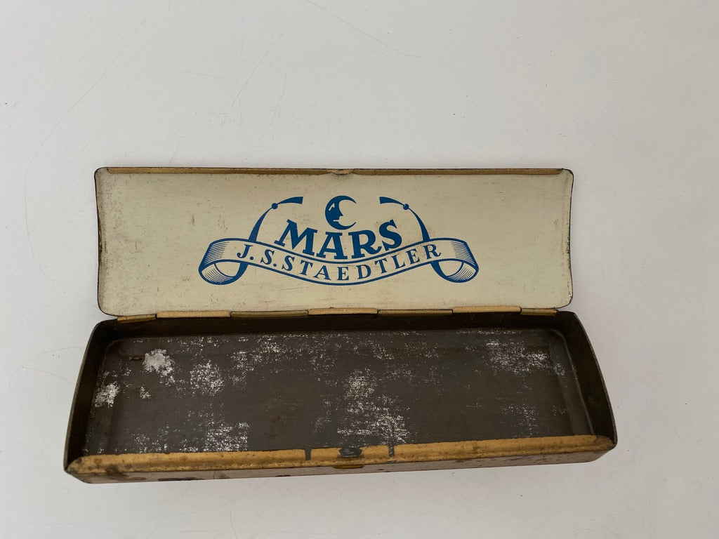 Antique Mars Pencil Tin at Duckwells