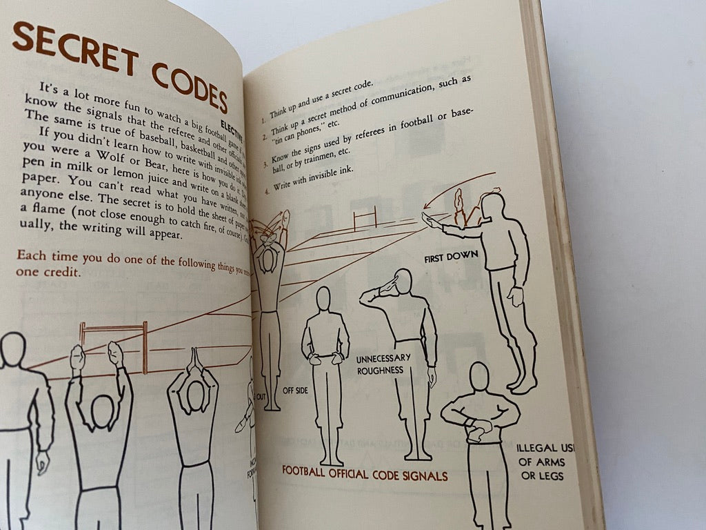 Vintage 1948 Lion Cub Scouts Handbook at Duckwells