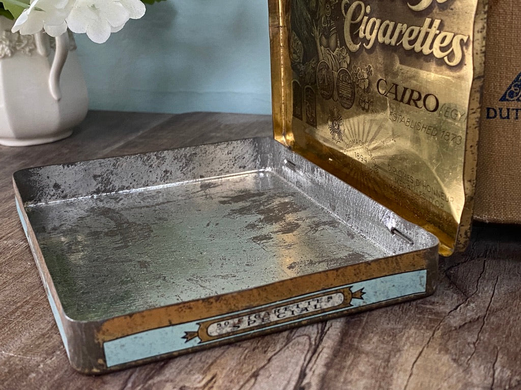 Antique Kyriazi Freres of Cairo Egypt Tin at Duckwells